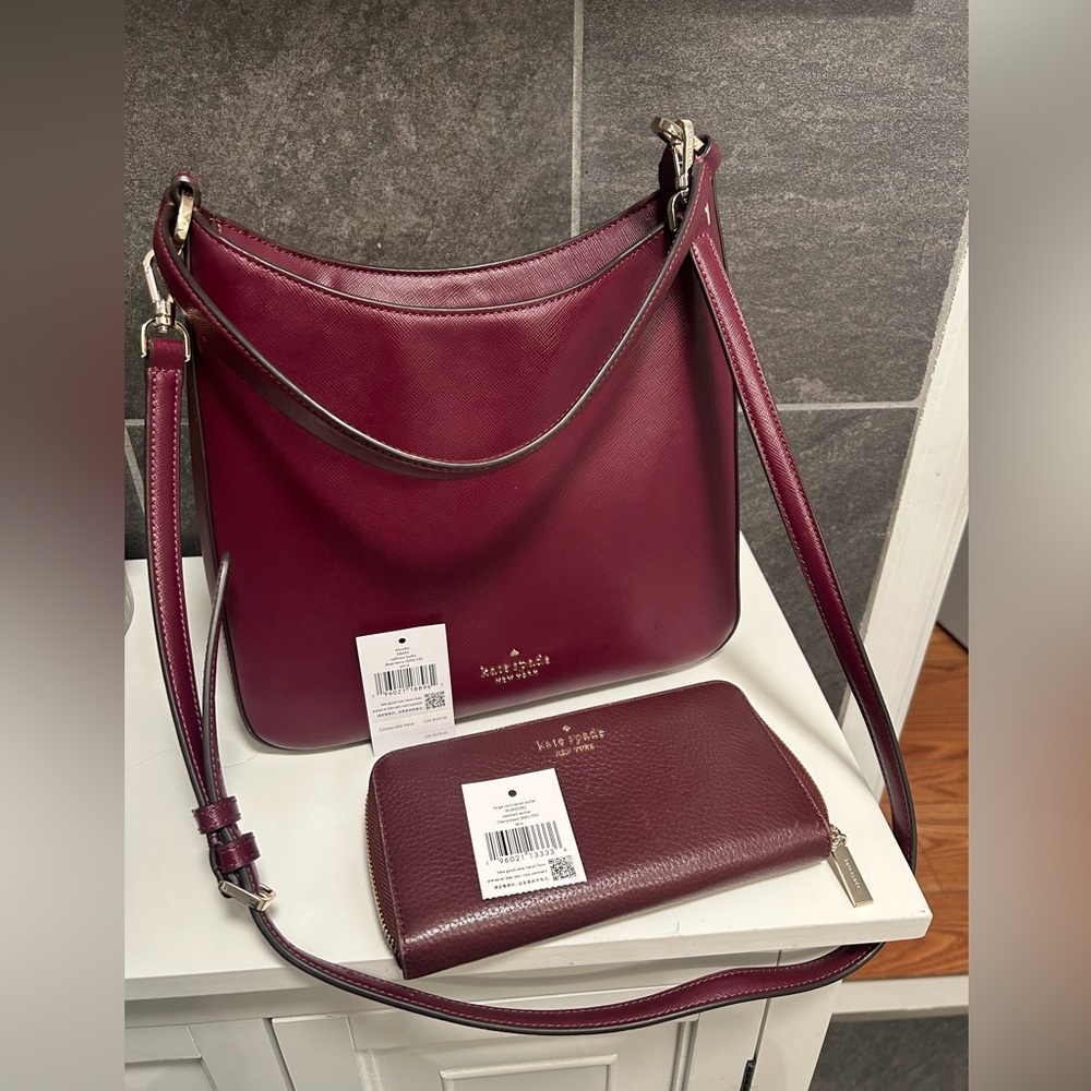 kate spade shoulder bag & wallet set ♠️